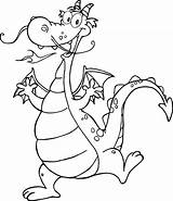 Drache Drachen Onlycoloringpages sketch template