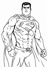 Superman Ausmalbilder Imagens Cool2bkids Getdrawings sketch template