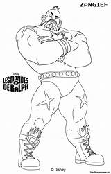 Coloring Pages Taffyta Muttonfudge Template Zangief sketch template