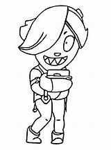 Brawl Stars Colette Coloring Pages Printable sketch template