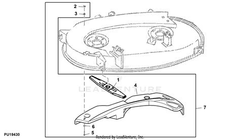 john deere  mower deck parts diagram wiring diagram images
