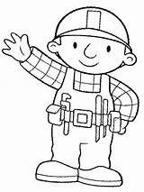 Bob Builder Hello Says Colouring Coloringpage Ca Pages Bouwer Colour Check Category sketch template