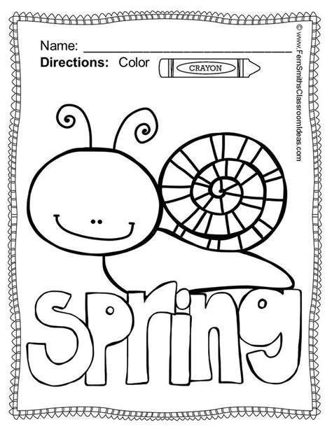 spring coloring pages  pages  spring coloring fun preschool