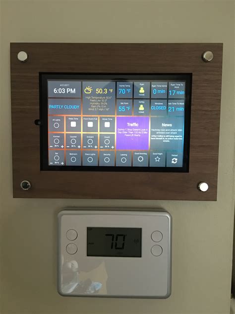 wall mounted touchscreen share  projects home assistant community