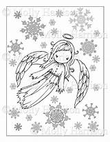 Snowflakes Harrison sketch template