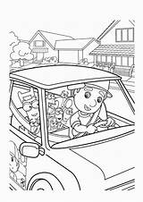 Handy Manny Coloring Pages Disney Printable Car Giant Crayola Print Kids sketch template