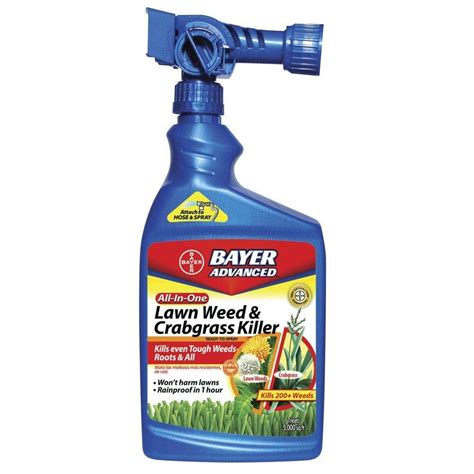 Bayer Advanced 32 Oz Ready To Spray All In 1 Lawn Weed And Crabgrass