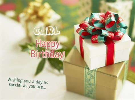 birthday wishes  carl