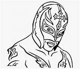 Coloring Pages Sin Cara Rey Mysterio Popular sketch template