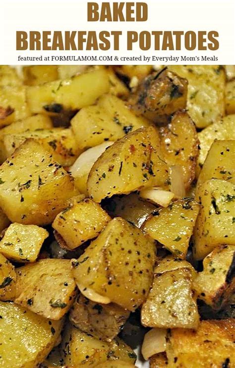 baked breakfast potatoes recipe  simple parent
