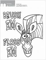 Pen Coloring Pages Getdrawings Colouring Teeth sketch template