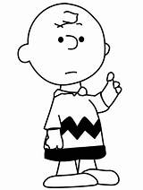 Charlie Brown Coloring Pages Printable Snoopy Print Fall sketch template