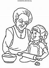 Nonni Nonna Nipote Cucina Bimbo Cucinano sketch template