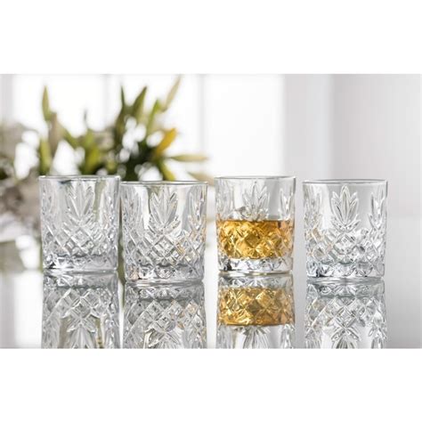 Galway Crystal Irish Crystal Whiskey Glass Set Set Of 4