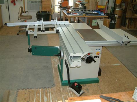 grizzly gx sliding table  nc woodworker