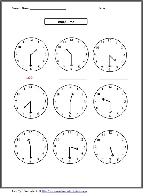 st grade time telling worksheets time worksheets