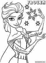 Frozen Coloring Pages Print Cartoon sketch template