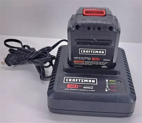 craftsman diehard  volt max  lithium ion battery type  charger type   picclick