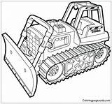 Monster  Bulldozer Cricut sketch template