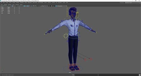 3d model classic cartoon man rigged model realtime male 3d toon vr ar