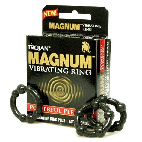 Trojan Magnum Vibrating Ring Free Shipping On Orders