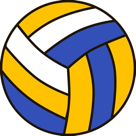 volleyball ball clipart   transparent png creazilla