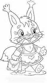 Baby Squirrel Coloring Pages School Printable Supercoloring Colouring Color sketch template