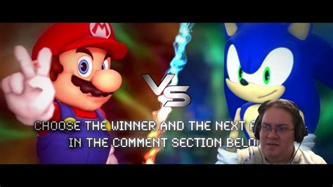 Epic Video Game Rap Battles Of History Mario Vs Sonic