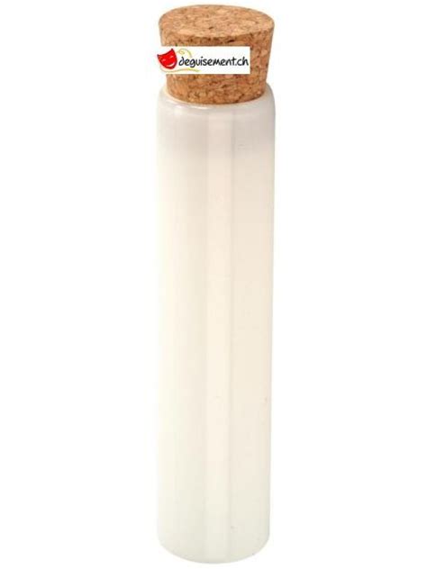 white opaque glass test tube
