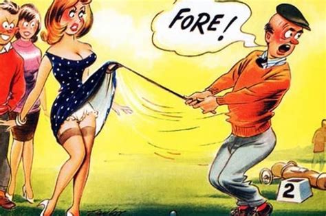 postcards of the past vintage comic golf postcards golf humor