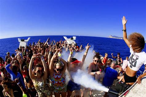 Ibiza Week Fun Loving Partygoers Who Rock The Boat