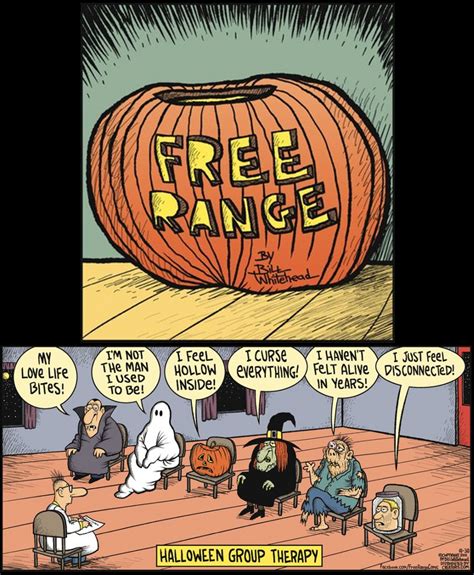 Free Range By Bill Whitehead For October 30 2011 Halloween Jokes