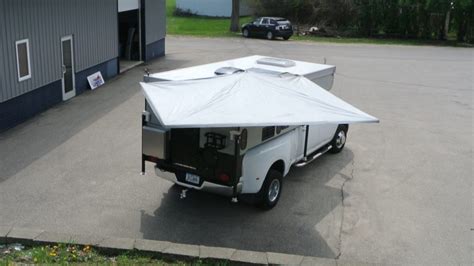 bunduhalf wing fold  awning truck camper adventure