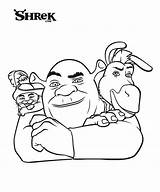 Shrek Coloring Donkey Pages Puss Boots Friends Drawing Christmas Printable Fiona Getdrawings Getcolorings Color Funny Luna Colorings Choose Board sketch template