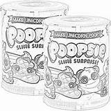 Poopsie Unicorn Slime Filminspector Colorear Doodle sketch template