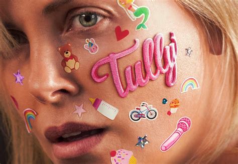 first look at the poster for tully starring charlize theron