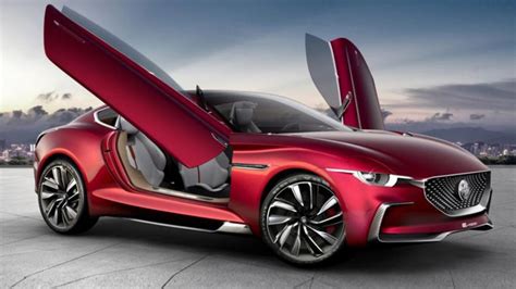 mg  motion elektro coupe kommt  neue modelle autos