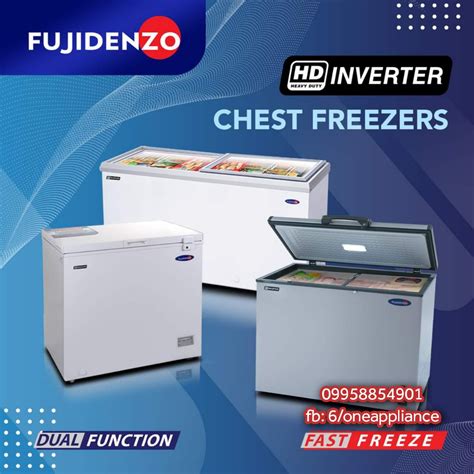Inverter Dual Function Chest Freezer Fujidenzo Tv And Home Appliances