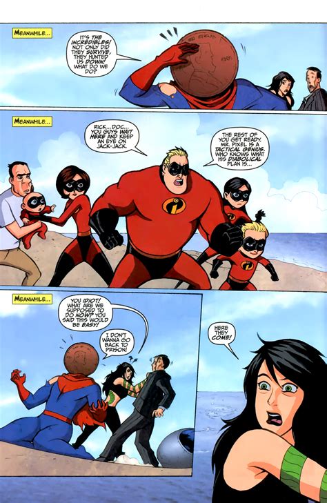 Read Online The Incredibles Comic Issue 3