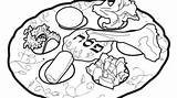 Coloring Plate Pages Seder Passover Printable Getcolorings Color sketch template