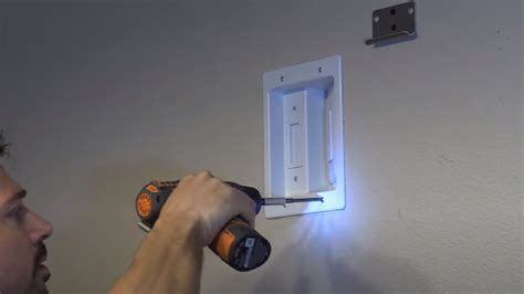 easy    install electrical ac outlet   tv screen youtube