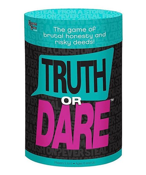 Look What I Found On Zulily University Games Truth Or Dare Game By