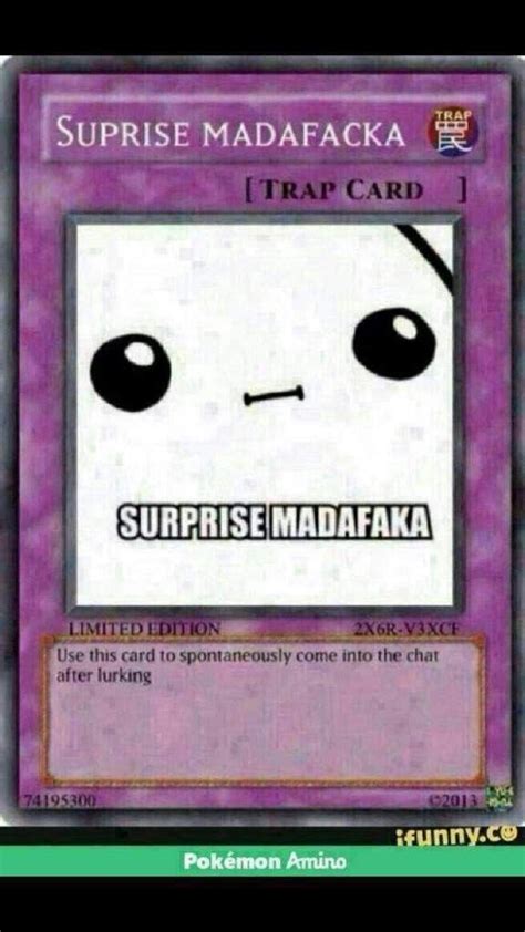 surprise madafaka w o k e m e m e s funny yugioh cards fake pokemon cards yugioh trap cards