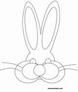 Ears Bunny Pages Coloring Rabbit Drawing Elephant Getdrawings Getcolorings sketch template