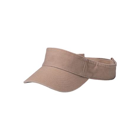 wholesale pro style cotton twill washed visor basic visors visors mega cap