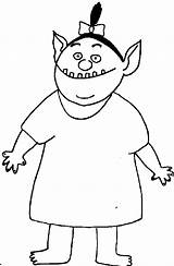 Ogre Coloring Characters Coloriage Pages Kb Veut Drawings sketch template
