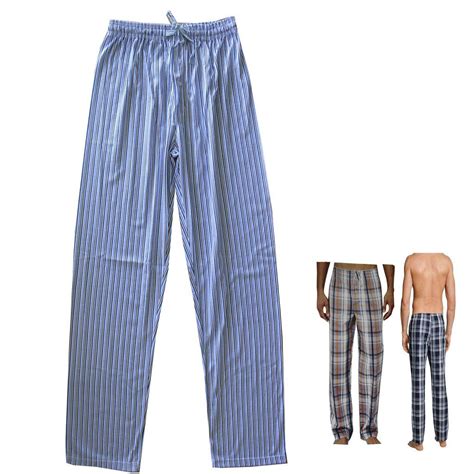 blauwe gestreepte pyjama broek voor heren pyjama broek pyjama broeken