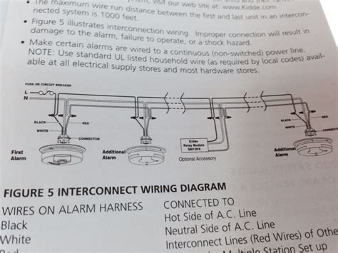 wiring interconnected smoke detectors  panel schematic  wiring diagram