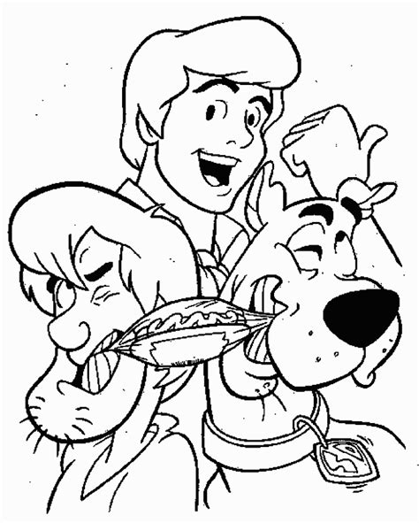 scooby doo coloring pages  coloring pages printables  kids