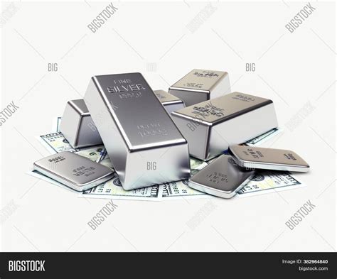 money silver bars image photo  trial bigstock
